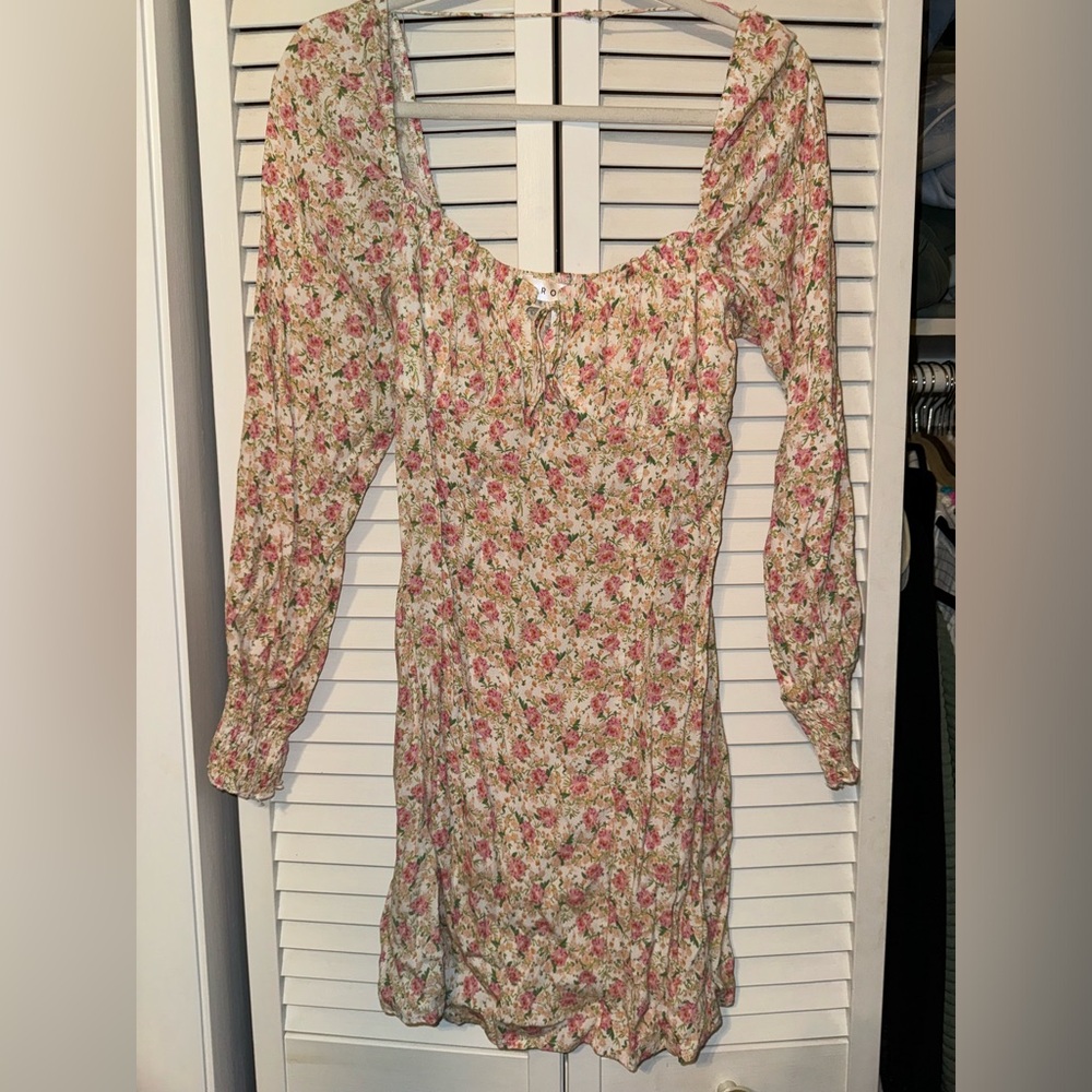 ROW A long sleeve babydoll dress M